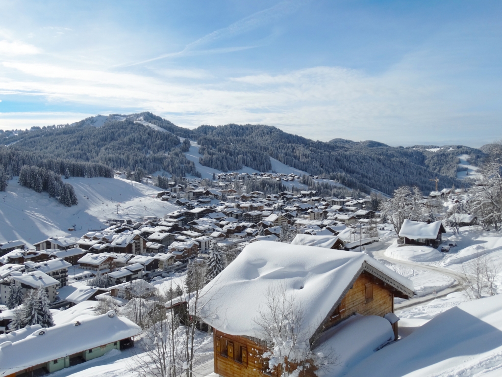Les Gets in winter